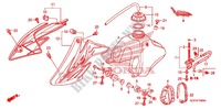 TANQUE DE COMBUSTIBLE para Honda CRF 70 2012