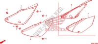 LIMPIADOR DE AIRE/CUBIERTA LATERAL para Honda CRF 80 2011