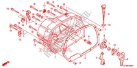 CUBIERTA DE CARTER DER. para Honda EX5 110 Electric start, carburetor 2014