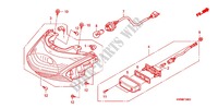 LUZ TRASERA(2) para Honda PCX 125 D PRESTIGE 2011