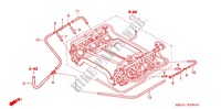 INYECCION (TUBULURE) (AC) para Honda RUNE 1800 VALKYRIE chrome wheels forward handlebar 2004
