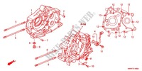 CARTER DE MOTOR/BOMBA DE ACEITE para Honda WAVE 110 Front brake disc, Kick start 2011