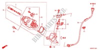 INYECCION (AFS110B/C/D/E/F/H) para Honda WAVE 110 Front brake disc, Kick start 2011