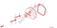 CUBIERTA CULATA CILINDRO para Honda WAVE 110 Front brake disc, Electric start 2011