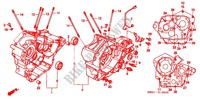 CARTER DE MOTOR/BOMBA DE ACEITE para Honda STEED 400 J/A 2001
