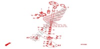 EJE DE DIRECCION (TRX420FA,TRX420FGA) para Honda FOURTRAX 420 RANCHER 4X4 AT 2010
