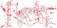 PALANCA DE MANIJA/INTERRUPTOR/CABLE(1) para Honda FOURTRAX 420 RANCHER 4X4 AT 2010