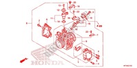 CUERPO MARIPOSA GASES para Honda FOURTRAX 420 RANCHER 4X4 AT 2012