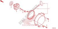 ARRANCADOR DE RETROCESO para Honda FOURTRAX 420 RANCHER 4X4 Manual Shift 2014