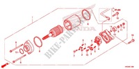 MOTOR DE ARRANQUE para Honda FOURTRAX 420 RANCHER 4X4 EPS Manual Shift CAMO 2014
