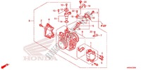 CUERPO MARIPOSA GASES para Honda FOURTRAX 420 RANCHER 4X4 EPS Manual Shift CAMO 2015