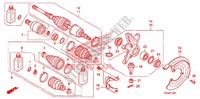 ARTICULACION DELANTERA (4WD) para Honda FOURTRAX 420 RANCHER 4X4 Manual Shift 2009