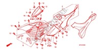CUBIERTA LATERAL/CUBIERTA DE TANQUE para Honda FOURTRAX 420 RANCHER AT PS 2010