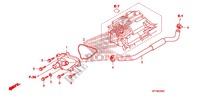 CUBIERTA DE BOMBA DE AGUA para Honda FOURTRAX 420 RANCHER 4X4 AT PS CAMO 2011