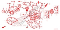 CILINDRO/CULATA DE CILINDRO para Honda FOURTRAX 420 RANCHER 4X4 AT PS 2012