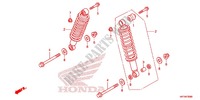 ALMOHADILLA TRASERA(2) para Honda FOURTRAX 420 RANCHER 4X4 AT PS 2012