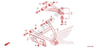 BRAZO DELANTERO para Honda FOURTRAX 420 RANCHER 4X4 AT PS 2012