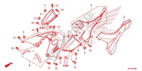 CUBIERTA LATERAL/CUBIERTA DE TANQUE para Honda FOURTRAX 420 RANCHER 4X4 AT PS 2012