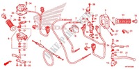 PALANCA DE MANIJA/INTERRUPTOR/CABLE(1) para Honda FOURTRAX 420 RANCHER 4X4 AT PS 2012