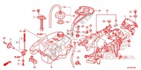 TANQUE DE COMBUSTIBLE para Honda FOURTRAX 420 RANCHER 4X4 AT PS 2012