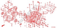 CARTER DE MOTOR/BOMBA DE ACEITE para Honda TRX 450 R SPORTRAX Electric Start RED 2013