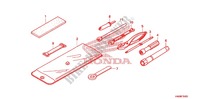 HERRAMIENTAS/CAJA DE BATERIA para Honda FOURTRAX 500 FOREMAN RUBICON Hydrostatic 2009