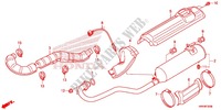 SILENCIADOR DE ESCAPE(2) para Honda FOURTRAX 500 FOREMAN 4X4 CAMO 2015