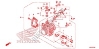 CUERPO MARIPOSA GASES para Honda FOURTRAX 500 FOREMAN 4X4 Electric Shift, PS, CAMO 2012