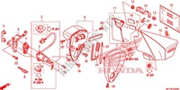CUBIERTA LATERAL/HERRAMIENTAS/INTERRUPTOR COMBINACION para Honda VT 1300 STATELINE 2011