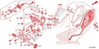 LUZ TRASERA/LUZ DE LICENCIA (VT1300CRA/CR/CTA/CT) para Honda VT 1300 STATELINE 2013