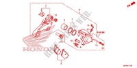 PINZA FRENO TRASEIRA (VT1300CR/CS/CT/CX) para Honda VT 1300 STATELINE 2013