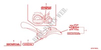 EMBLEMA/MARCA  para Honda VT 1300 C FURY ABS 2011