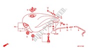 TANQUE DE COMBUSTIBLE para Honda VT 1300 C FURY ABS 2011