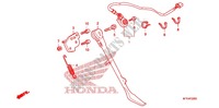 SOPORTE LATERAL para Honda SHADOW VT 750 SPIRIT 2008