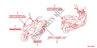 EMBLEMA/FLEJE (WW125EX2A,C,E) para Honda PCX 125 2011