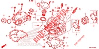CUBIERTA CULATA CILINDRO para Honda FOURTRAX 420 RANCHER 4X4 Manual Shift 2018