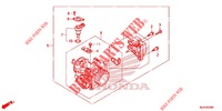 CUERPO MARIPOSA GASES para Honda SHADOW VT 750 AERO C-ABS 2019