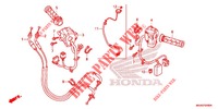 PALANCA DE MANIJA/INTERRUPTOR/CABLE para Honda NC 750 INTEGRA 2ED 2019