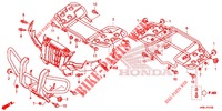 ASIENTO/TRANSPORTADOR para Honda FOURTRAX 520 RUBICON DCT EPS DELUXE 2020