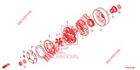 EMBRAGUE para Honda FOURTRAX 520 RUBICON DCT EPS DELUXE 2020